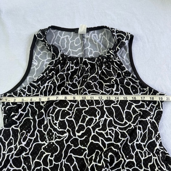 J.B.S. Vintage Black and White Sundress Size XL - Picture 6 of 7